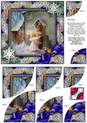 Choirboy Knocking Snow 6 Inch Duo Corner Stack Card Front