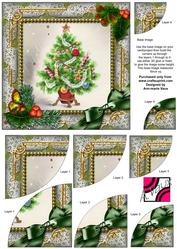 The Tree Holly 6 Inch Duo Corner Stack Card Front