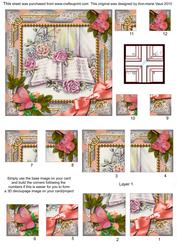Songbook Butterfly All 4 Corner Stacker Card Front