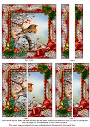 Robin 1 Holly 5inch Square Straight 2 Side Stacker
