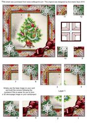 The Tree Snow All 4 Corner Stacker Card Front