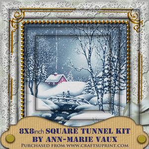 Blue Winter Walk 8inch Square Tunnel Kit