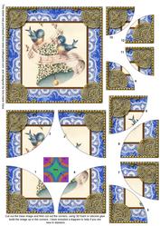 Blue Tit Bell All 4 Rounded Corner Card Front