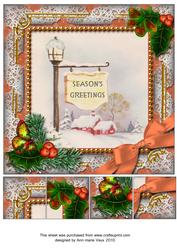 Pub Sign Holly 8inch Picture Sheet