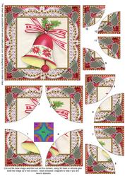 Christmas Bell 1 All 4 Rounded Corner Card Front