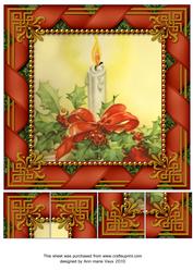 Candle Display 8inch Picture Sheet