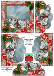 Rooftops Holly One Edge Scallop Bottom Stacker