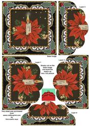 Candle Bouquet One Edge Scallop Bottom Stacker