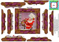 Santas Letter 5inch Bracket Edge Spiral Stacker