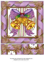 Christmas Bells Ribbon 8inch Picture Sheet