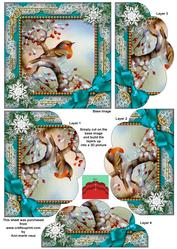 Robin 1 Snow One Edge Scallop Bottom Stacker
