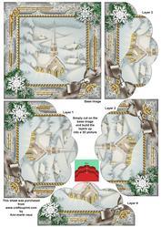 New Church Snow One Edge Scallop Bottom Stacker