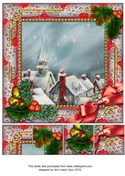 Rooftops Holly 8inch Picture Sheet