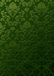 Darkest Green Matching Stacker Damask Paper
