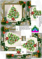 The Tree Holly 5inch Square Bottom Castle Stacker