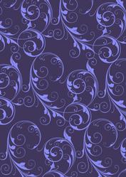 Blue Christmas Trees Swirls A4 Backing Paper