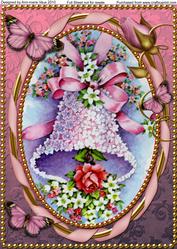 Two Tone Wedding Bells A4 Picture Sheet