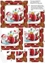 E-shop Santa 5in Square One Corner Stacker