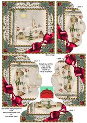 Winter Pub Lace One Edge Scallop Bottom Stacker