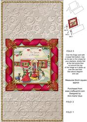 To Your House Easel Over the Edge Card