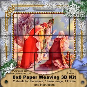 We 3 Kings 3D Paper Weaving Kit