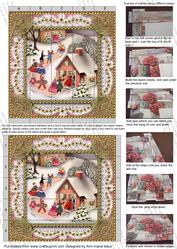 Party House2 Lace 5inch 3D Paper Weaving Sheet