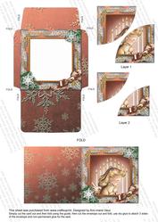 Christmas Prayer 3in Mini Card Envelope 2 Corner Stacker Aio