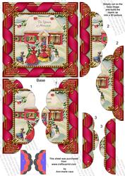To Your House 5in Side by Side Round Scallop Stacker