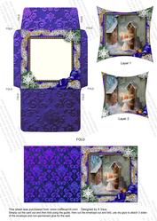 Choirboy Knocking Snow 3in Mini Card Envelope Pointy Aio