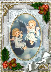 Singing Angels Holly A4 Picture Sheet