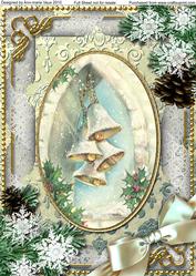Snow Bells Snow A4 Picture Sheet