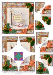 Pub Sign Holly All 4 Rounded Corner Card Front