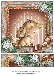 Christmas Prayer 8inch Picture Sheet