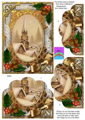 Steeple Holly Scallop Bottom 7x5inch Stacker