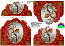 Robin 1 Ornate Scalloped Bottom Stacker