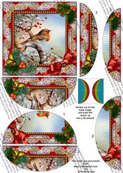 Robin 1 Holly 5inch Side by Side Rounded Stacker