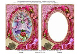 Wedding Bells Pink 7x5in Picture and Shaker Frame
