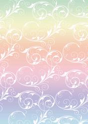 Angel Pastel White Ironwork Paper
