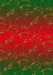 Christmas Mix with Gold Ironwork Paper