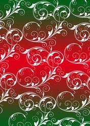Christmas Mix with White Ironwork Paper