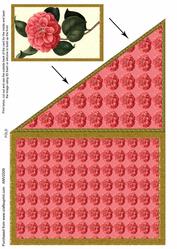 Dahlias Corner Card