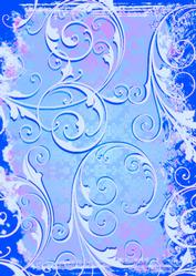 Daisy Bunch Swirl Backing Paper