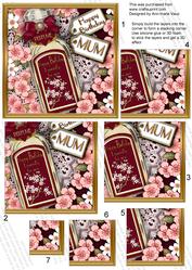 Blossom Perfume Mum Birthday 5in One Corner Stacker