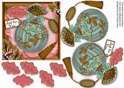 Lily of the Valley Mum Perfume Step by Step Decoupage