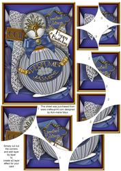 Blue Jasmine Perfume 60th Birthday 7x5 Corner Stacker