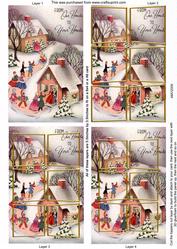 Our House to Your House 3D Card Panels