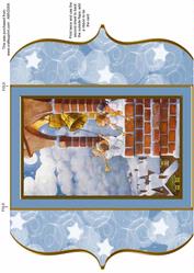 Angels Ringing Bells Bracket Card