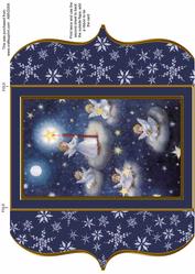 Angels in the Sky Bracket Card