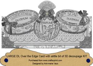 Platinum Perfume, Soap, Powder Large Dl Ote Card Kit