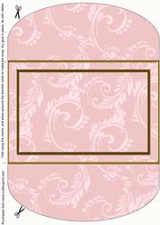 Wedding Church Blossom Bracket Card Wrap